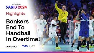 Last Gasp Winner In HANDBALL  | Germany vs France | #Paris2024 Highlights