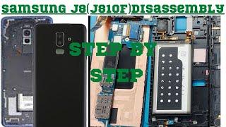 How to disassemble Samsung Galaxy J8 (2018) SM-J810