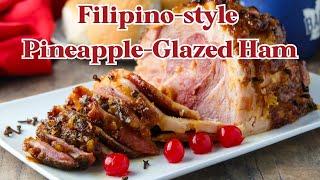 Filipino-style Pineapple-Glazed Ham