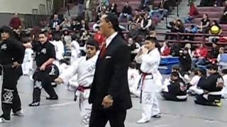 sachin's karate promotion test for brown belt