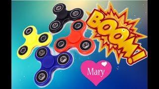 СПИННЕР ЧЕЛЛЕНДЖ ! Лопни ПОПОЙ ШАРИК ! Miss Mary FIDGET Spinner challenge