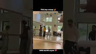 Tejas with kartik aryan _ bhool bhulaiyaa 3 _ Title track _ bts