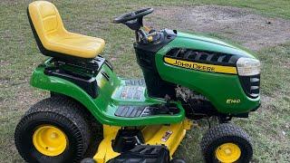 How to fully Service John Deere Riding mower and Repair/Detailing