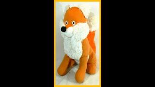 Winter In The Woods Mr. Fox Soft Plush Toy V Good Condition Approx 15½ Tall