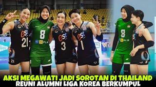 VIRAL‼️ MOMEN KEAKRABAN MEGAWATI & PEMAIN THAILAND SAAT USAI PERTANDINGAN SEA V LEAGUE 2024