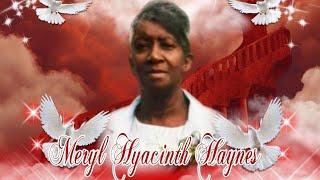Thanksgiving Service for Meryl Haynes at the Seventh-day Adventist Church, Moneague St. Ann.