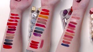 Swatching all of my bullet lipsticks!  | CORRIE V