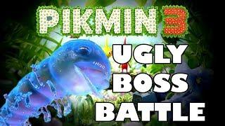 UGLY BOSS BATTLE! Pikmin 3 Let's Play - Chapter 3