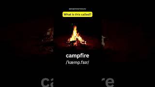 Camping Vocabulary