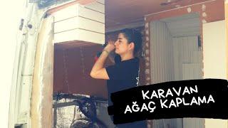 KARAVAN AHŞAP KAPLAMA VE DOLAPLAR | KARAVAN YAPIMI | VMV VanLife #karavan #14