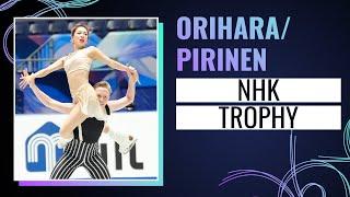 ORIHARA / PIRINEN (FIN) | Ice Dance Free Dance | NHK Trophy 2024 | #GPFigure