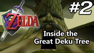 Ocarina of Time N64 100% - Episode 2 - Inside the Great Deku Tree