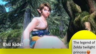 4BITPLAYERS The legend of Zelda twilight princess#1 Evil kids