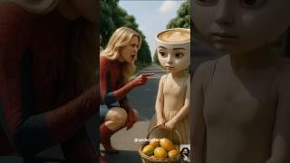  Evolution Spiderman Kids & Anomaly #shorts #marvel #spiderman
