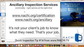 Ancillary inspection services are profitable for inspectors in Inspection Tip #14