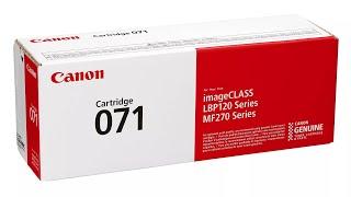 Заправка оригинального картриджа Canon 071 (Refill Canon 071)