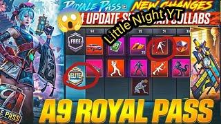 ️NEW A9 ROYAL PASS WITH FREE UPGRADE GUN AND outfit@PUBG #pubgmobile