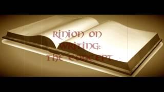 Rinion on Writing - The Concept