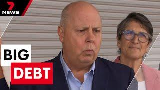 Tim Pallas almost caught short on payment - blaming rising interest rates | 7 News Australia