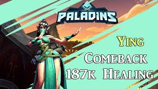 Камбэк - Геймплей Инь - 187000 исцеления | Paladins