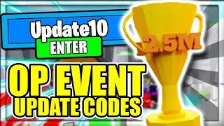 ALL NEW *EVENT* UPDATE CODES!  Hyper Clickers Roblox 