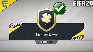 FIFA 20 FOUR LEAF CLOVER SBC CHEAPEST SOLUTION | SQUAD BUILDING CHALLENGE | FIFA 20