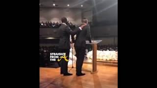 Sean Diddy Combs Shares Emotional Speech At Kim Porter Funeral (LIVE RECORDING)