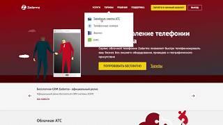 Zadarma. Настройка бесплатной АТС + включение бесплатной CRM Zadarma