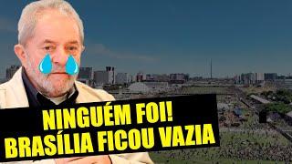 FIASCO! Desfile de 7 de setembro de Lula em Brasília fica vazio e esquerdistas surtam