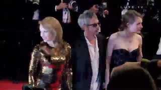 Holy Motors film director Leos Carax and actress Kylie Minogue Report by Luxe TV