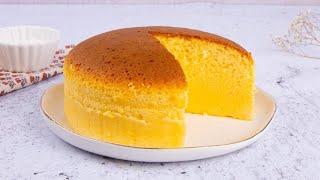 JAPANESE CHEESECAKE: how to make it TALL and really SOFT! ️