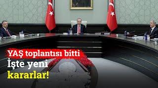 YAŞ Kararları Açıklandı! Genelkurmay Başkanı Yaşar Güler'in Görev Süresi Uzatıldı