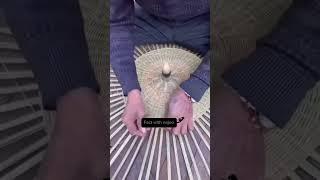 Umbrella making with wood #viral #viralvideo #umbrella #woodwork