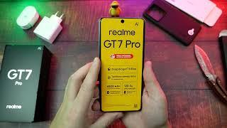 Первая распаковка и включение: realme GT 7 Pro Global Version и обзор и сравнение уже на канале