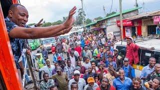 Wah! Bishop Ben Kiengei received like President during his homecoming in Nakuru county! unbelievable