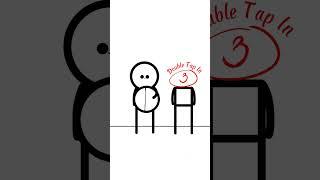 Draw A line Across The Circle  ( Animation Meme ) #facts