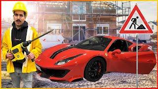 Baustellen-Ferrari: wir machen Deutschlands schmutzigsten Ferrari wieder schön!