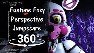 360°| Funtime Foxy Perspective Jumpscare - FNAF Sister Location Custom Night [SFM] (VR Compatible)