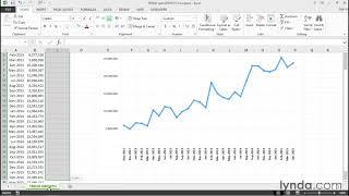 Excel Tutorial - TREND and GROWTH functions