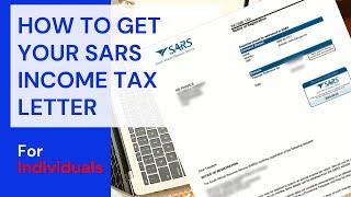 How to get your Proof of Tax Registration Letter - SARS efiling method