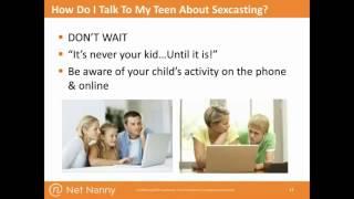 Net Nanny Webinar  4 Things Every Parent Needs to Know About Sexcasting   YouTube