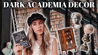 40 Dark Academia Decor Ideas ️