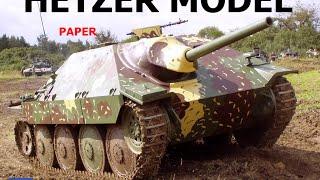 [Paper model]Hetzer.อุปกรณ์ที่ใช้