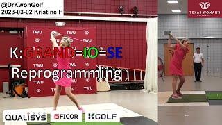 2023-03-02 Reprogramming: Kris F (57 yo) on DrKwonGolf