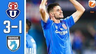 Universidad de Chile vs Deportes Iquique 3-1 Resumen Y Goles COMPLETO  Primera Division 2025 HD