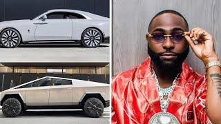 Tazama Magari mapya ya Davido, Rolls Royce na Tesla Cybertruck yakisafirishwa kwa Ndege hadi Nigeria