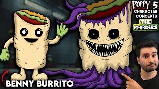 What Could Be In Poppy Playtime | Benny Burrito | Chapter 5 | Character Concept