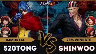 KOF XV⭐520TONG (O.Chris/Krohnen/Chris) vs SHINWOO (Vanessa/Iori/Billy)⭐Ranked Match - 03/25