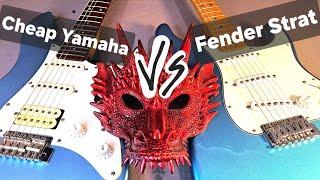 Budget Yamaha Pacifica Vs Fender Stratocaster | Brutally Honest Review