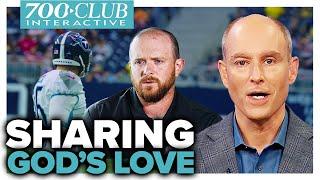 He Has A Bigger Calling Than Football | 700 Club Interactive